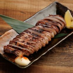 ツボ抜きいか焼き