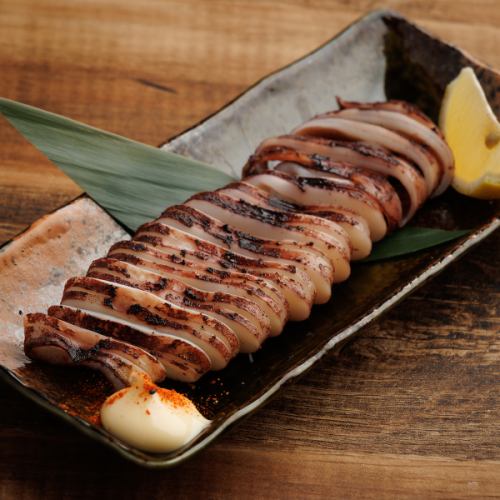 ツボ抜きいか焼き