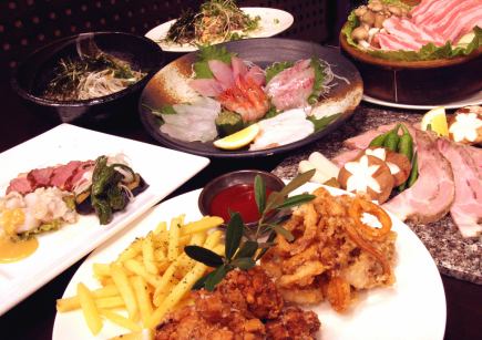 非常適合迎新會和歡送會！ 【含2小時暢飲】「招牌套餐」5000日圓起