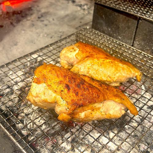 総州古白鶏胸肉の薪火焼き（300g）