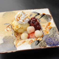 白玉あんこバニラアイス