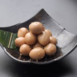 味付けうずら卵