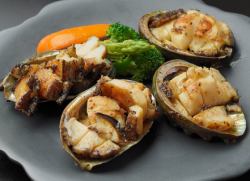あわび鉄板焼き（一匹）