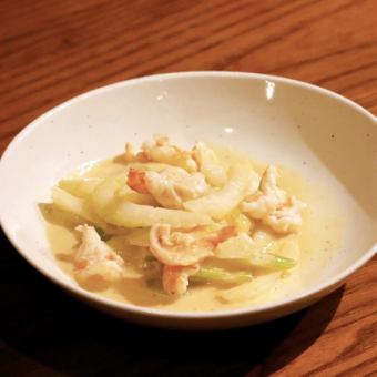 エビセロリ炒め