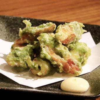 ちくわの磯部揚げ