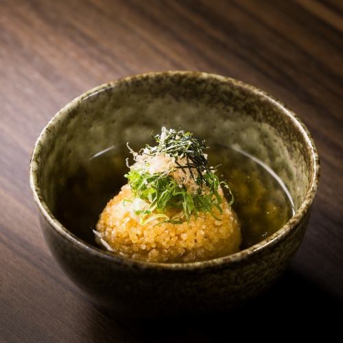 揚げおにぎり茶漬け