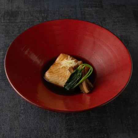 カラスガレイの煮付け