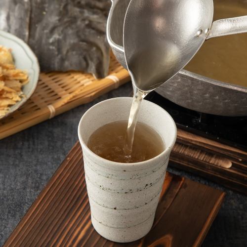 あたらよの出汁割り日本酒