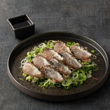 鰆のタタキ　出汁ぽん酢