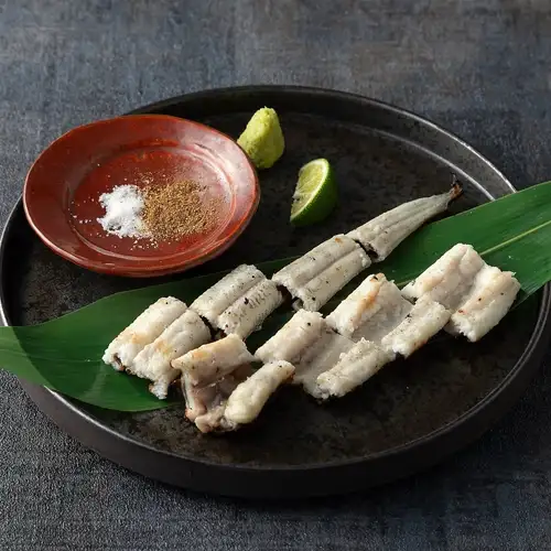 穴子の炭火焼き