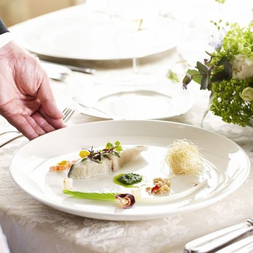 シェフ渾身の自慢の料理