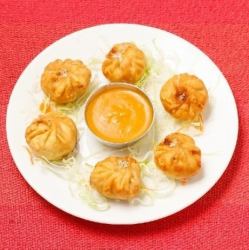 [尼泊爾式餃子(momo)] 炸餃子