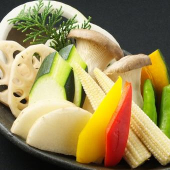 焼野菜盛合せ