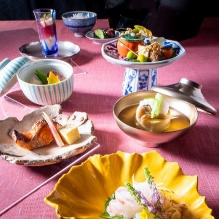 Hana Kaiseki Private rooms cannot be reserved on Saturdays, Sundays, or public holidays.(Lunch only)