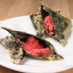 明太もちチーズ天
