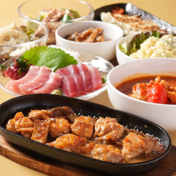 新鮮なお刺身や地元の名産を使用したメニューが多数！