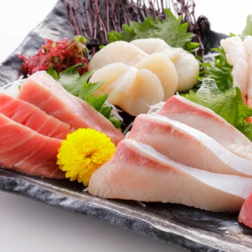 店主が釣ったお刺身も!