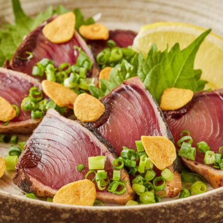 かつおの藁焼き