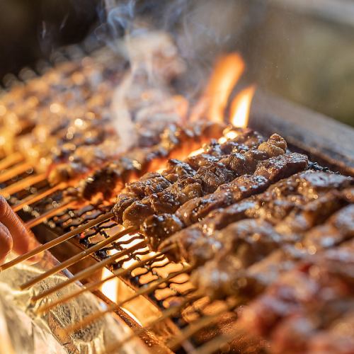 【焼き鳥×肉尽くしコース】ボリューム満点♪肉好き大満足!!2.5時間飲み放題付 8品 4,500円