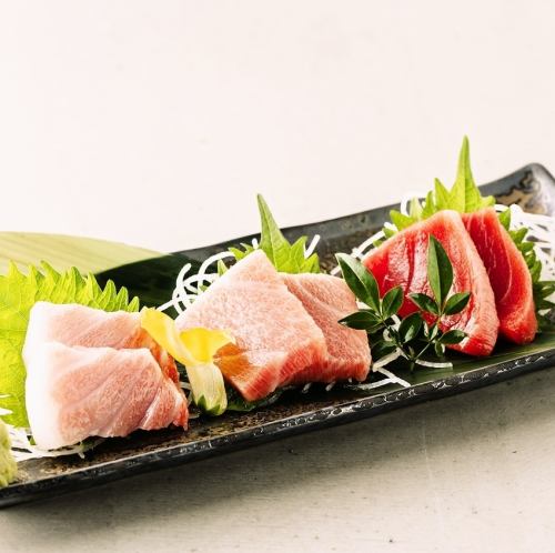 Assortment of 3 types of tuna sashimi (2 cans each)