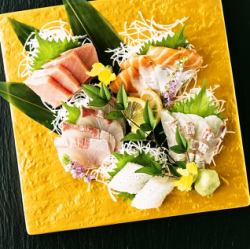 Assorted 5 kinds of sashimi