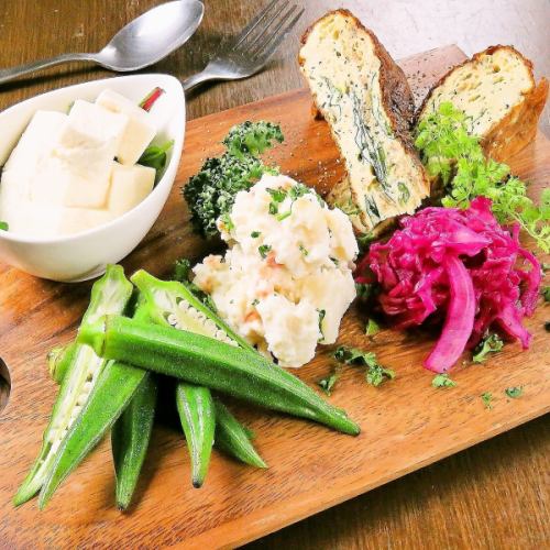 Today's appetizer platter (for one person)