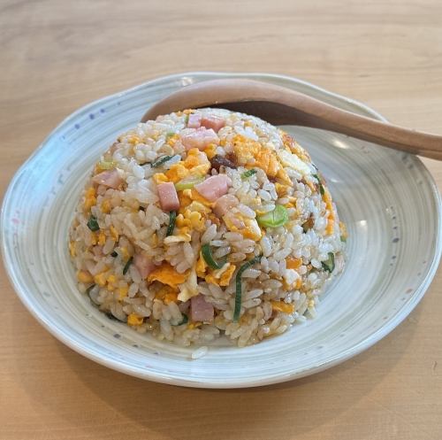 [Udon Set Meal] Beef Shigure-ni (simmered beef) and Fried Rice