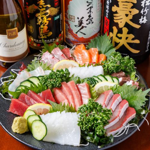 刺身盛合わせ