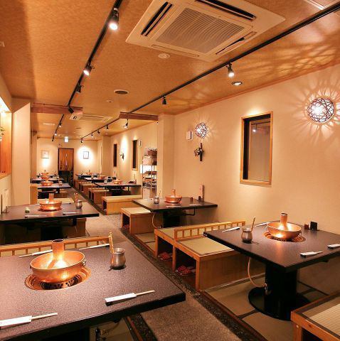 4Ｆフロアを貸切りで宴会♪大人数の忘年会でも大丈夫です！！