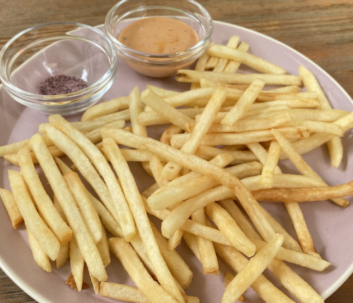French fries (haika salt and chipotle mayonnaise)