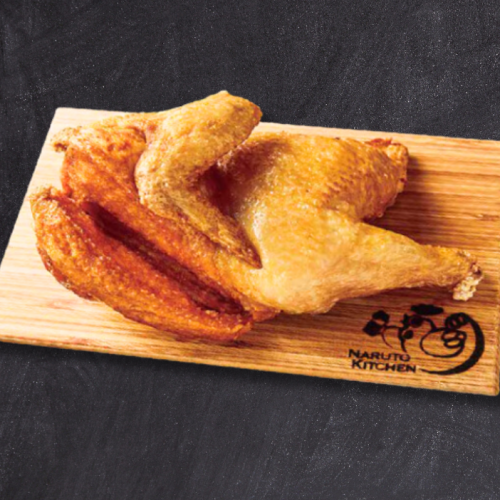 当店一番人気！若鶏半身揚げ