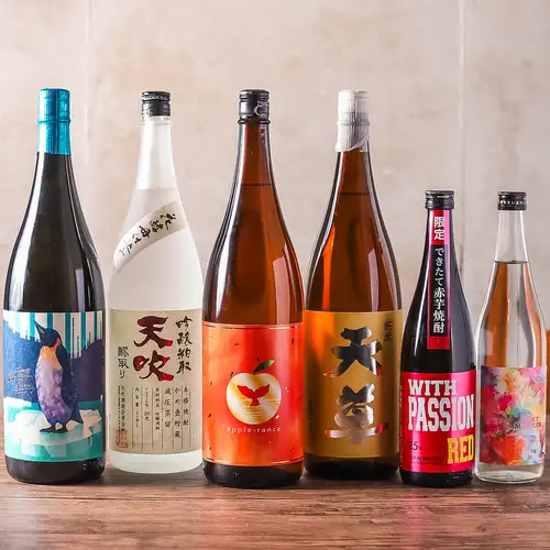 九州の銘酒を豊富にラインナップ