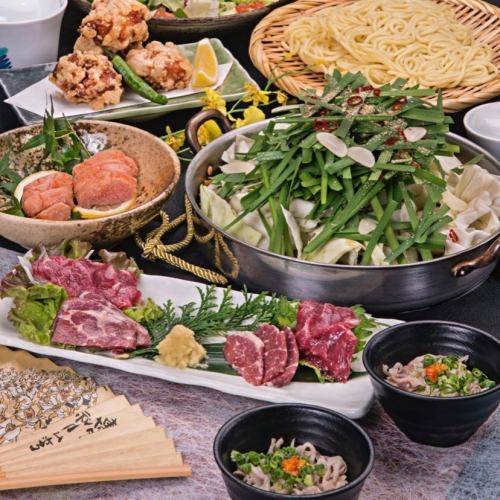 A course where you can enjoy Fukuoka's specialties