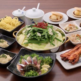 ２時間飲み放付博多名物ごまさばコース　全9品 6300円→6200円
