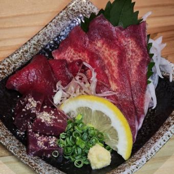 Pure Kumamoto Horse Sashimi Course