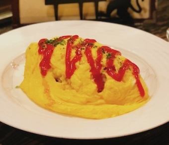 あんず村のめちゃ旨オムライス！