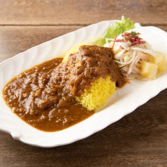 ≪Lunch set≫ドリンクが付いたカレーライスセット