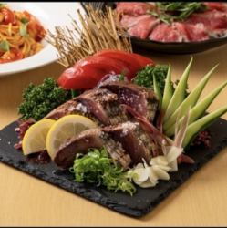 カツオの塩タタキ