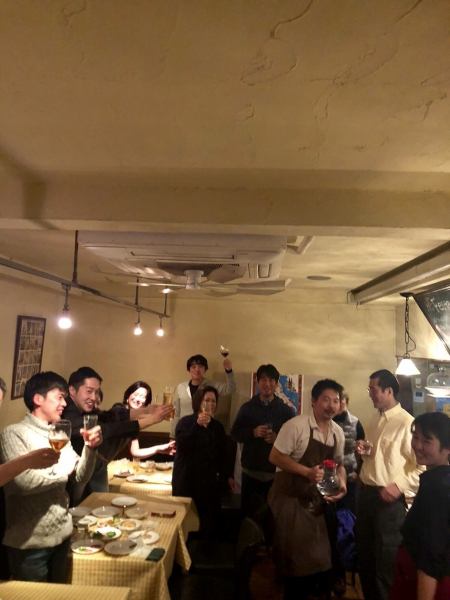 We also accept private parties inside the store.We support a variety of scenes, such as hobbies and New Year parties and welcome and farewell parties, as well as hobbies and other parties.If you would like to have a party like this, please contact us.