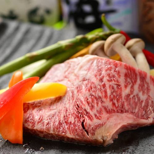 Hida beef steak Shintama or sirloin
