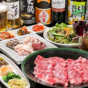 [A must-see for secretaries!! Perfect for a welcome and farewell party!] 4,000 yen (tax included) course with 10 dishes for 2 people or more *The photo is an image of the course.