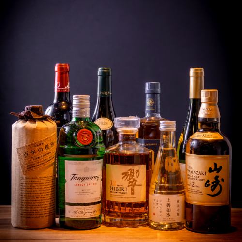 多彩なラインナップのお酒