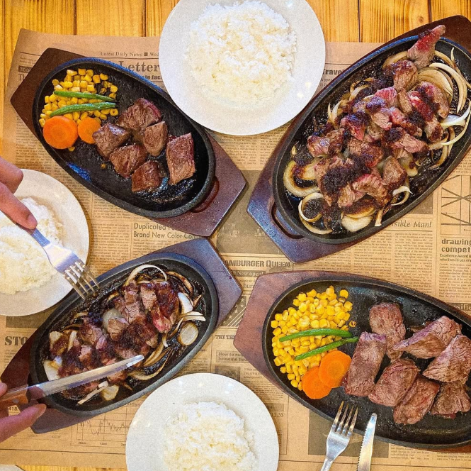 自慢のステーキ！やわらかぁ～～～い 美味しいお肉をお楽しみください♪
