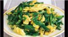 Stir-fried bok choy / Stir-fried chives and egg