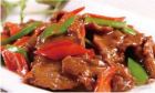 Stir fried beef with oyster sauce