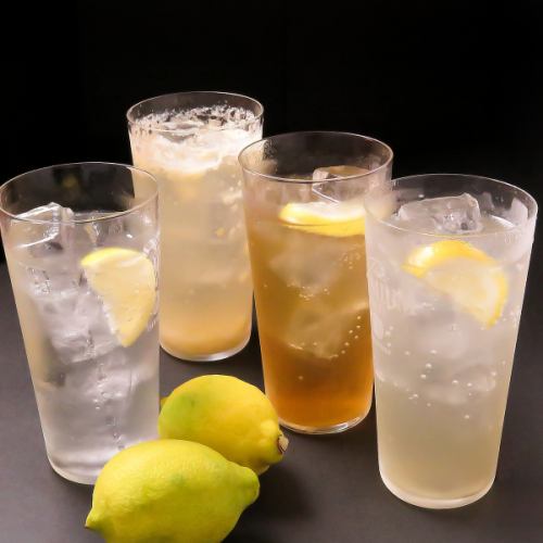 Homemade lemon sour