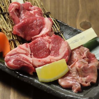 ラム肩肉3種食べ比べセット