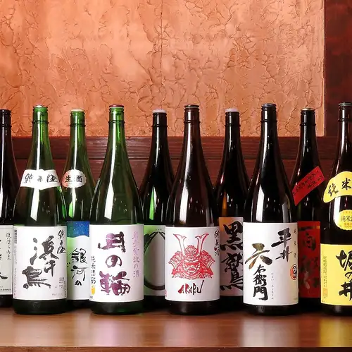 【セレクトに注目★】常時約50種の日本全国の日本酒