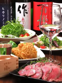 【日本酒が飲み放題★】定番の120分飲み放題付 本格おつまみ料理6品6,600円