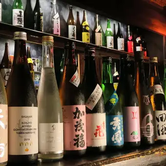岩手の地酒などを楽しめます！日本酒約40種や生ビールなどもOKで、120分飲み放題3,850円！